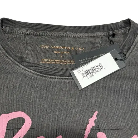 NWT!  John Varvatos Pink Floyd Pullover Crewneck Sweatshirt - Size Large - Picture 5 of 5
